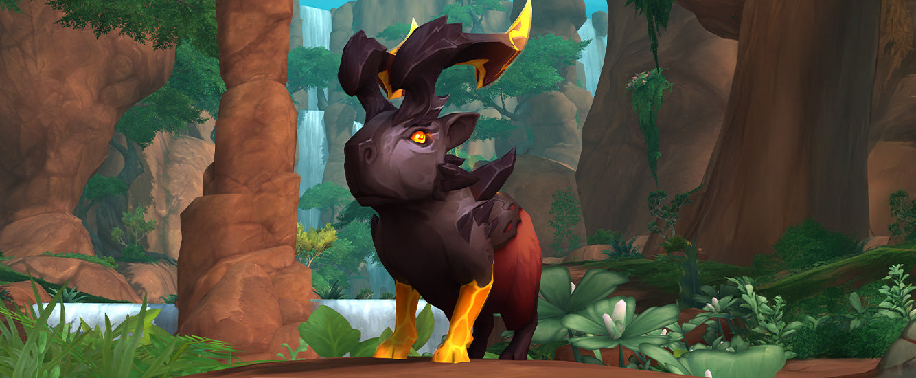 World of Warcraft Scruffyhorn Fel Snooter Haustier