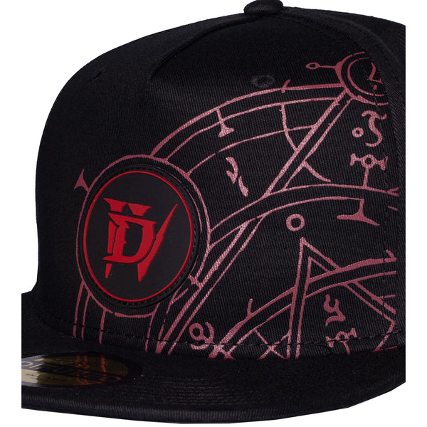 Blizzard Diablo 4 Logo Unisex Adjustable Hat