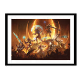 Diablo III – 10th Anniversary 35.5 x 51 cm Framed Art Print - Front View