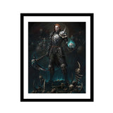 Diablo Necromancer 40.5 x 51 cm Framed Art Print - Front View