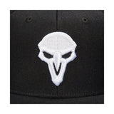 Overwatch Back from the Grave Black Snapback Hat - Zoom View
