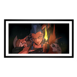 Overwatch 2 - Burn it Down 30.5 x 61 cm Framed Art Print - Front View
