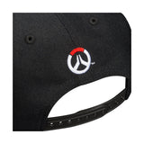 Overwatch Back from the Grave Black Snapback Hat - Back View