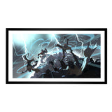 Overwatch 2 - The Reckoning 30.5 x 61 cm Framed Art Print - Front View