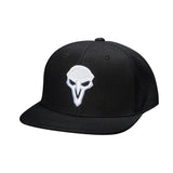 Overwatch Back from the Grave Black Snapback Hat - Front Left View