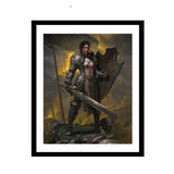 Diablo Crusader 40.5 x 51 cm Framed Art Print - Front View