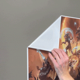 Overwatch 2 Kiriko Yokai des Kanezaka 30,5x59cm Posters - GIF Ansicht Neupositionierung