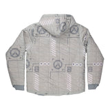 Overwatch 2 Logo Half-Zip Pullover Jacke - Rückenansicht
