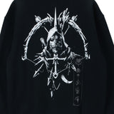 Diablo IV Rogue Rundhalsausschnitt Sweatshirt - schließen Up Rückenansicht