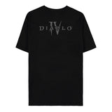 Diablo IV Allsehend Schwarz T-Shirt  - Rückansicht