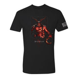 Diablo IV Metzger Schwarz T-Shirt -Vorderansicht