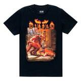 Diablo II Retro Art T-Shirt - Kunst von Keith Parkinson - Vorderansicht