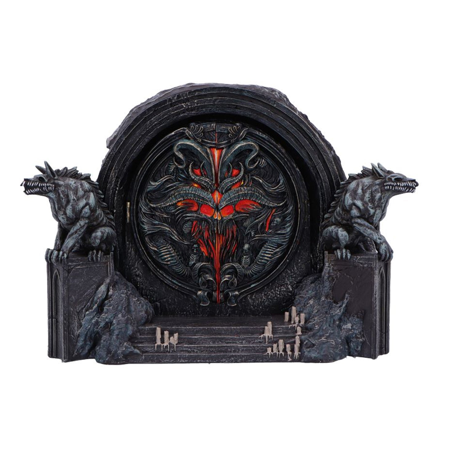 Diablo IV Hells Gate Box - Vorderansicht Türen geschlossen