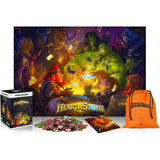 Alle Teile der Hearthstone: Heroes of Warcraft 1000-Teile-Puzzle