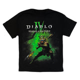 Diablo IV: Gefäß des Hasses Schwarz T-Shirt  - Vorderansicht