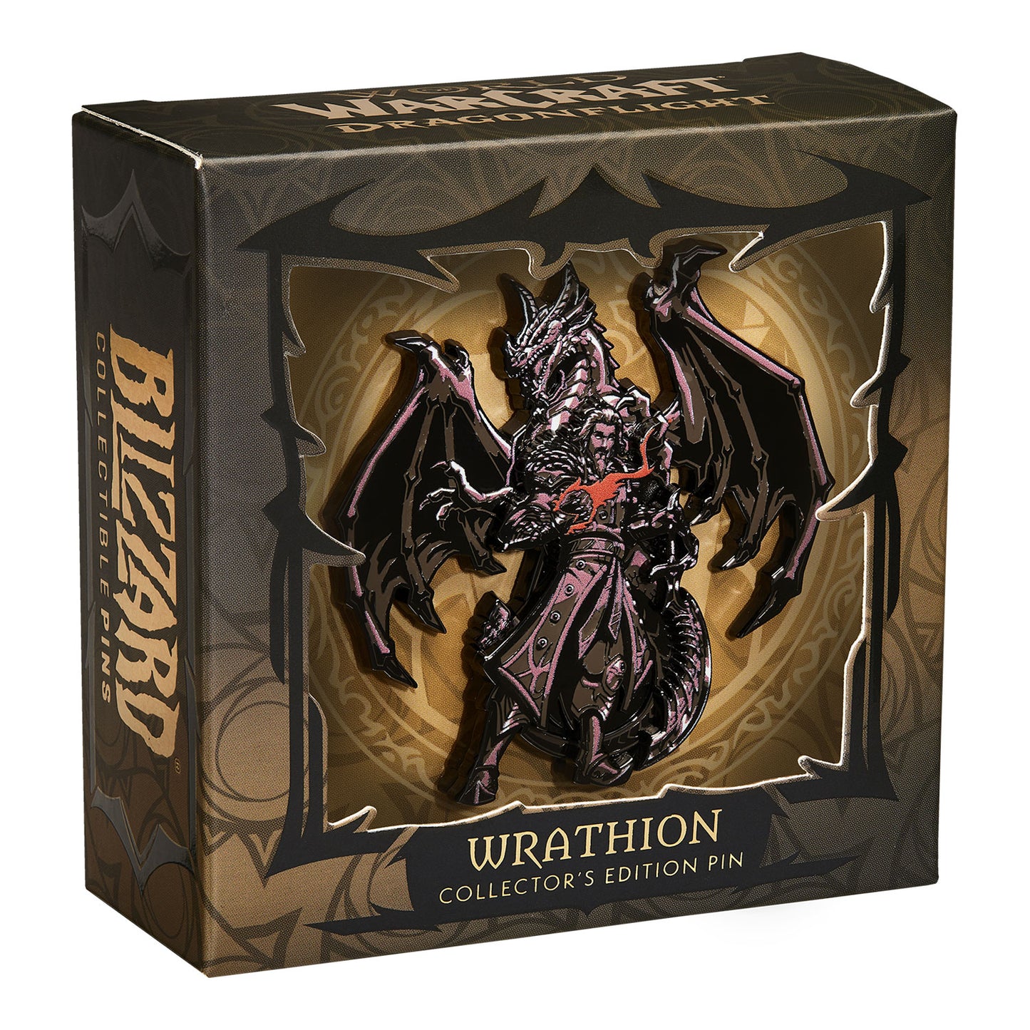 World of Warcraft Dragonflight Wrathion Collector's Edition Pin - Gamescom Exklusiv - Vorderansicht