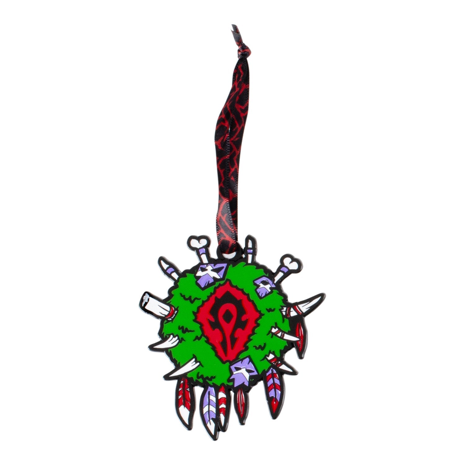 World of Warcraft Horde Kranz Ornament - Vorderansicht