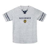 World of Warcraft Alliance Logo Women's Grey T-Shirt - Vorderansicht