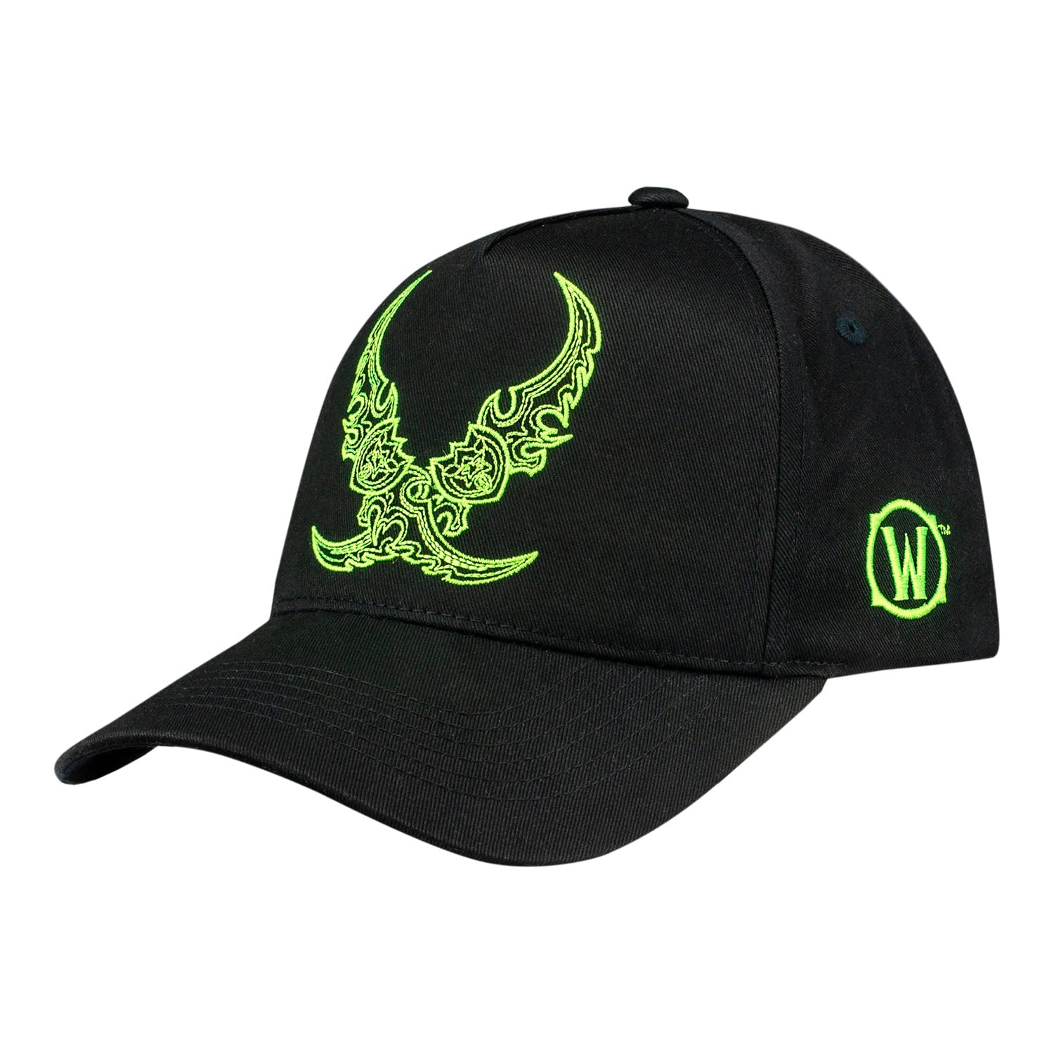 World of Warcraft Warglaives of Azzinoth Snapback Hut - Vordere Schrägansicht