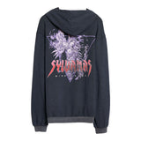 World of Warcraft Sylvanas Charcoal Pullover Kapuze - Rückenansicht