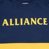 World of Warcraft Alliance Gold Colour Block T-Shirt - schließen Up View