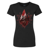 Diablo IV Inarius und Lilith Women's Schwarz T-Shirt