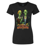 Hearthstone Showdown in the Badlands Women's Schwarz T-Shirt  - Vorderansicht