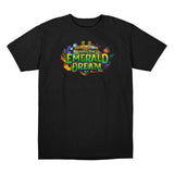Hearthstone Smaragd Traum Karte zurück T-Shirt - Vorderansicht Schwarz Version