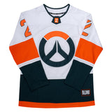 Overwatch 2 Weiß Eishockeytrikot - Vorderansicht