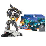 Overwatch - Reinhardt - Frontansicht mit Statue und Puzzle