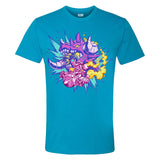 Warcraft Rumble Blau T-Shirt  - Vorderansicht