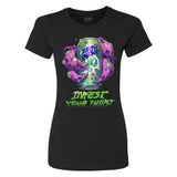 StarCraft Zerg Rush Women's Schwarz T-Shirt  - Vorderansicht