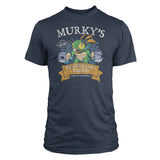 Helden des Sturms Murky's Pufferfisch-Tacos J!NX Marine Heather T-Shirt - Vorderansicht