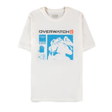 Overwatch 2 Winston Weiß Tank T-Shirt - Vorderansicht