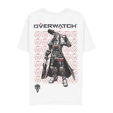 Overwatch Reaper Weiß Guns T-Shirt - Rückansicht