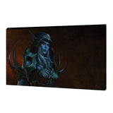 World of Warcraft Sylvanas 35,5cm x 61cm Leinwand in Schwarz - Vorderansicht