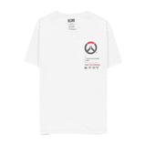 Overwatch Reaper Weiß Guns T-Shirt - Frontansicht