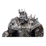 World of Warcraft Lichkönig Arthas Menethil 66cm Premium Statue - Zoom Gesichtsansicht