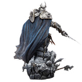 World of Warcraft Lichkönig Arthas Menethil 66cm Premium Statue - Linke Ansicht