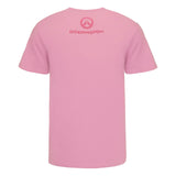 Overwatch D.Va Rosa Pixel T-Shirt - Rückansicht