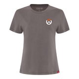 Overwatch 2 Women's Grey Logo T-Shirt  - Vorderansicht