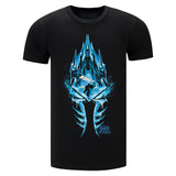 World of Warcraft Lich King J!NX Schwarz Classic T-Shirt - Frontansicht