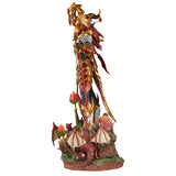 World of Warcraft Alexstrasza 52cm Statue - Linke Seitenansicht