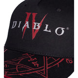 Diablo IV Sigil Ajustable Sombrero - cerrar- Vista superior