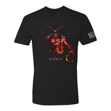 Diablo IV Carnicero Negro T-camisa -Vista frontal