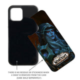 World of Warcraft Shadowlands InfiniteSwap Teléfono Cover Pack - Ejemplo de instalación