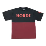 World of Warcraft Horda Rojo Colour Block T-camisa - Vista frontal