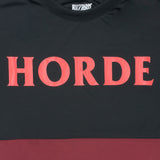 World of Warcraft Horda Rojo Colour Block T-camisa - cerrar Up View
