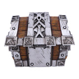 World of Warcraft Caja del cofre del tesoro Silverbound - Vista trasera