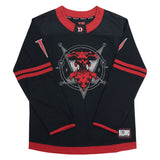 Diablo IV Negro Camiseta de hockey - Vista frontal